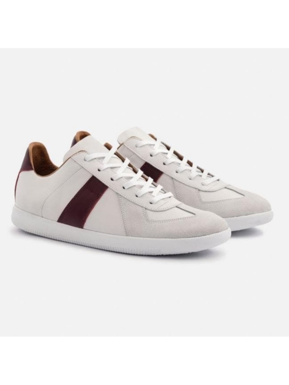Beckett Simonon Morgen Trainers in Bordeaux